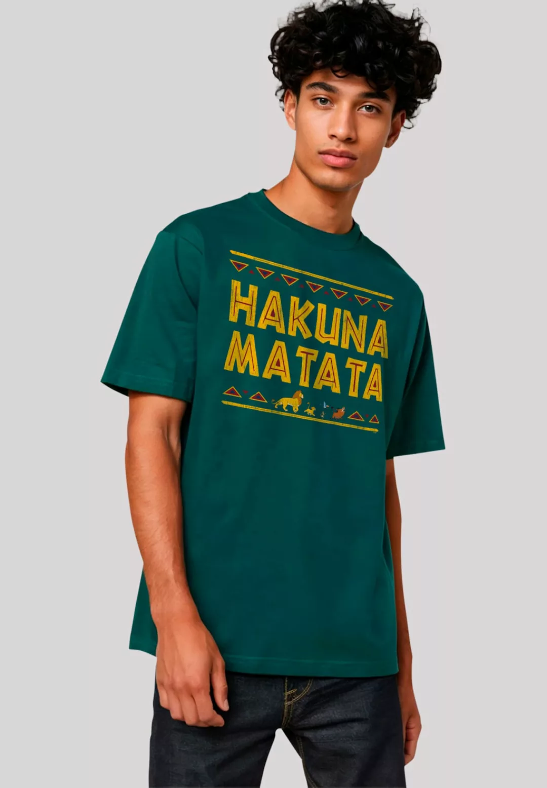 F4NT4STIC T-Shirt "König der Löwen Hakuna Matata", Premium Qualität günstig online kaufen