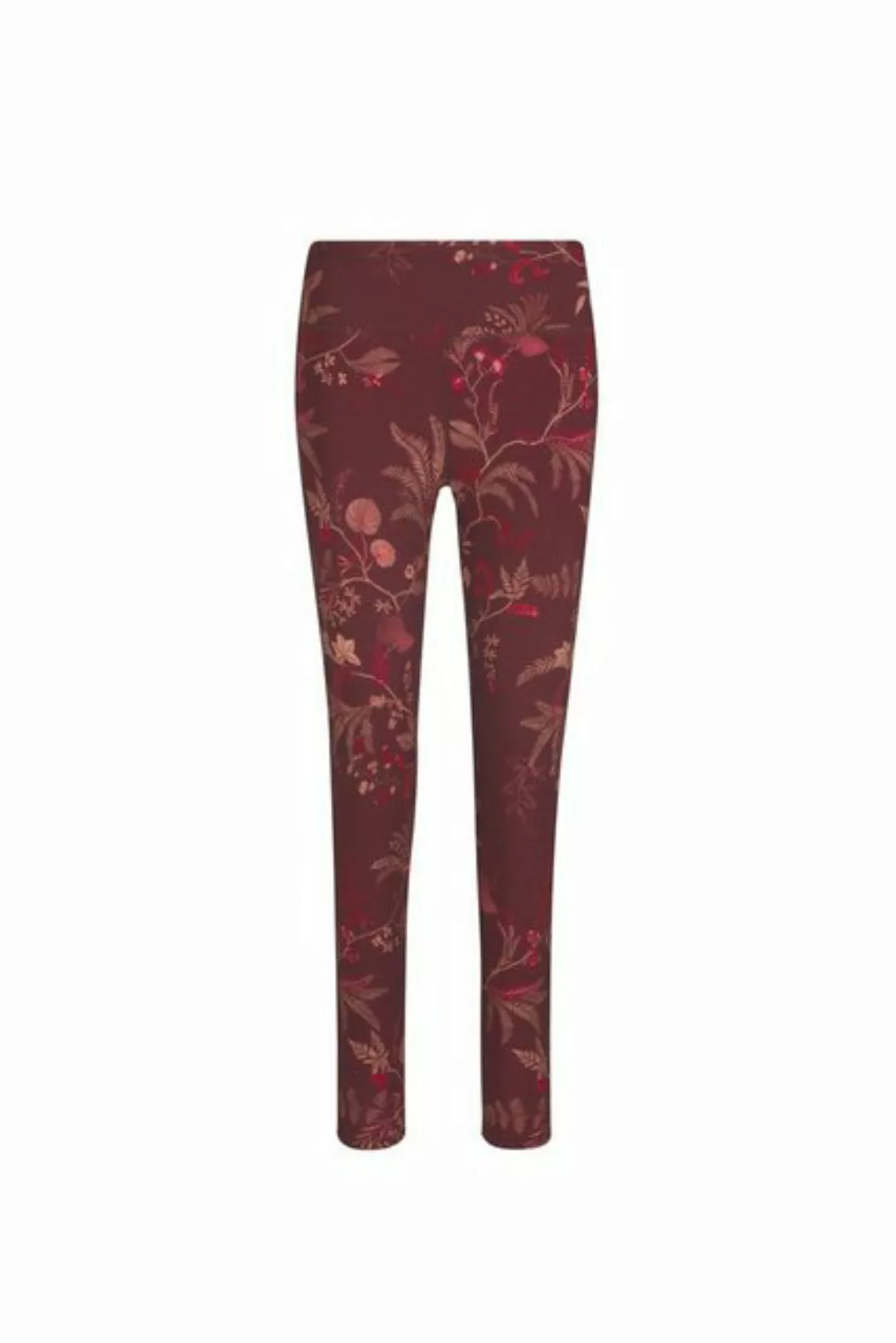 Loungehose Bella Long Trousers Isola Dark Red L günstig online kaufen