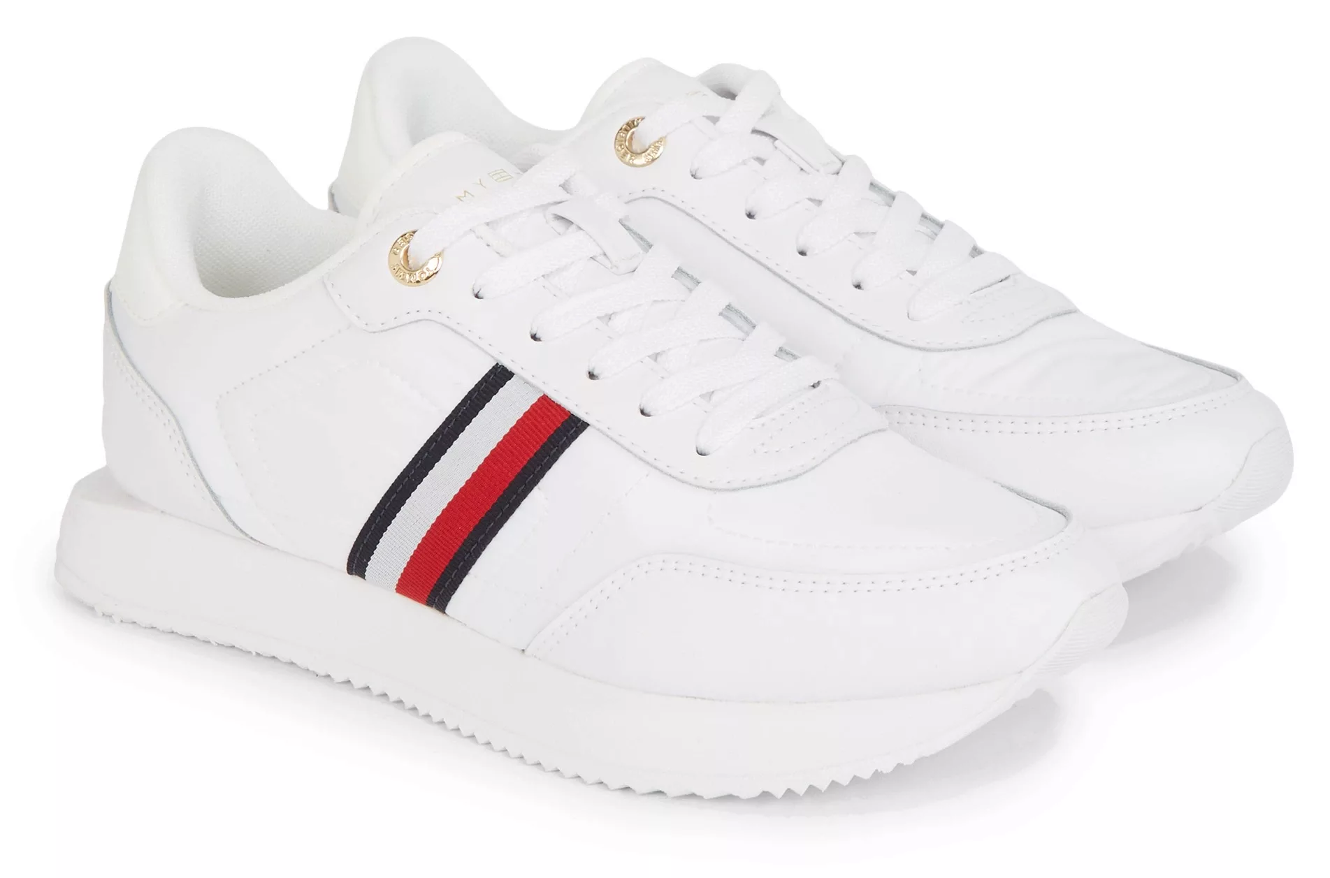 Tommy Hilfiger Sneaker "ESSENTIAL RUNNER GLOBAL STRIPES", Freizeitschuh, Ha günstig online kaufen