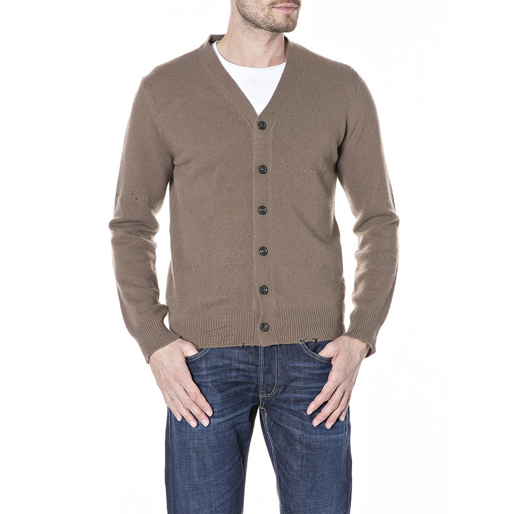 Replay Uk8307.000.g22726 Pullover L Light Mud günstig online kaufen