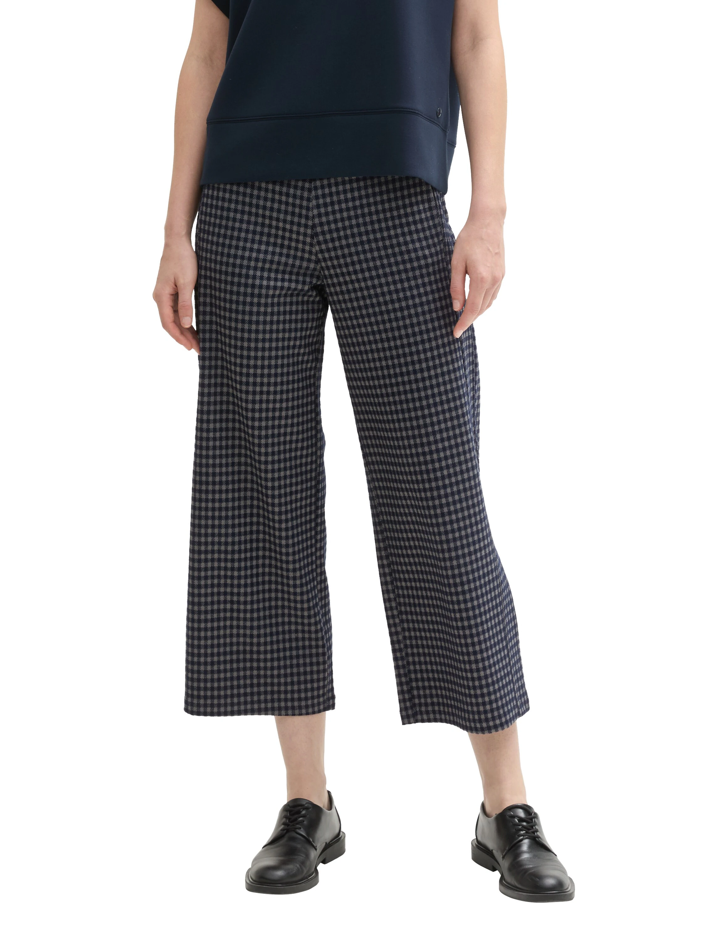 TOM TAILOR Culotte mit Karo Muster günstig online kaufen