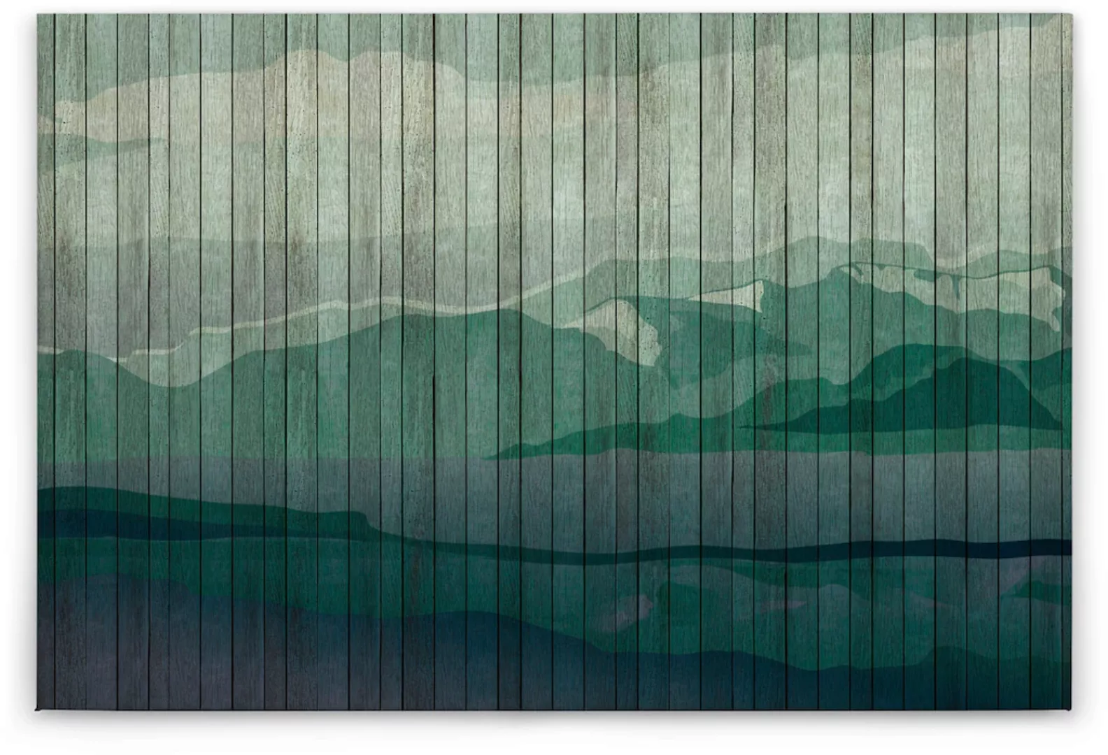 A.S. Création Leinwandbild "mountains 3", Landschaft, (1 St.), Keilrahmen B günstig online kaufen