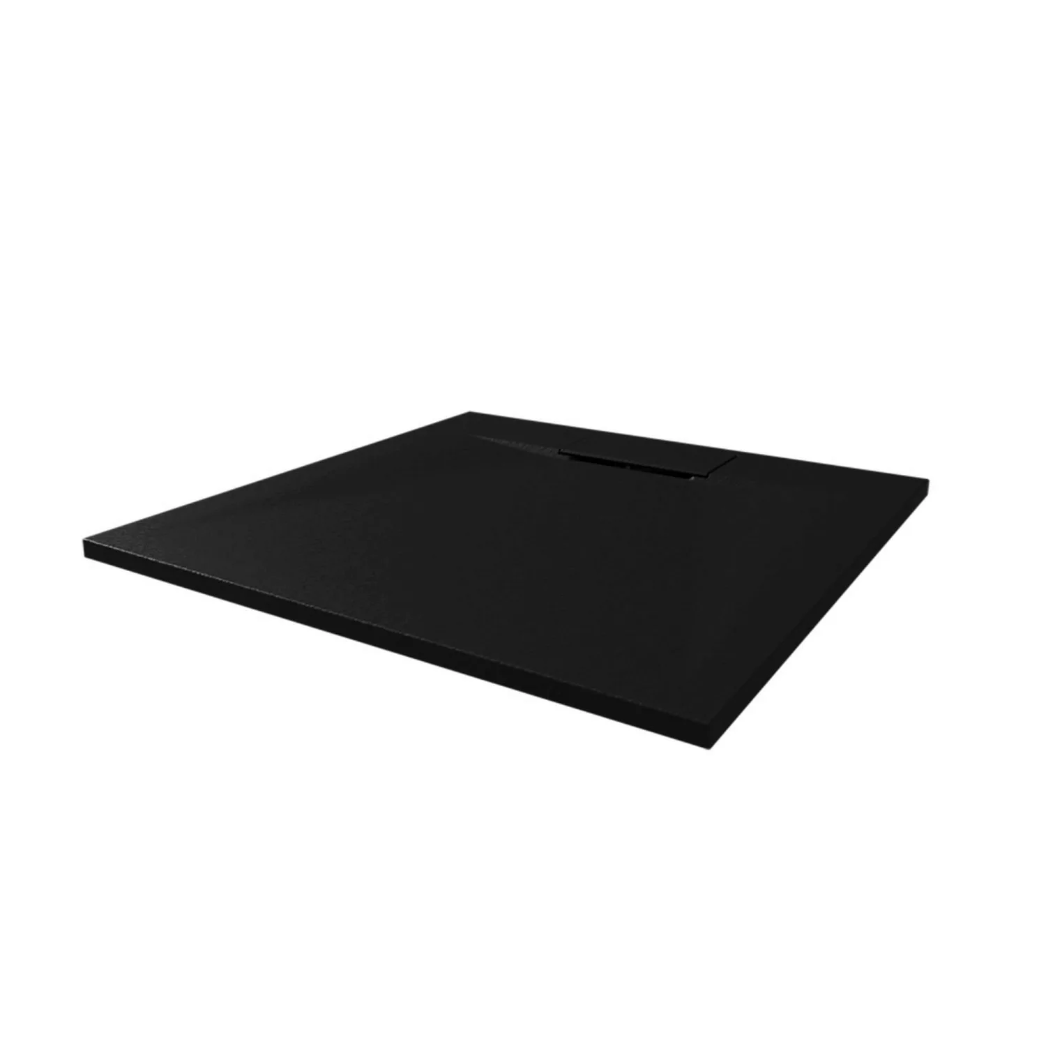 Breuer Duschwanne LiteLine Quadrat Mineralguss Anthrazit 60 cm x 80 cm x 80 günstig online kaufen