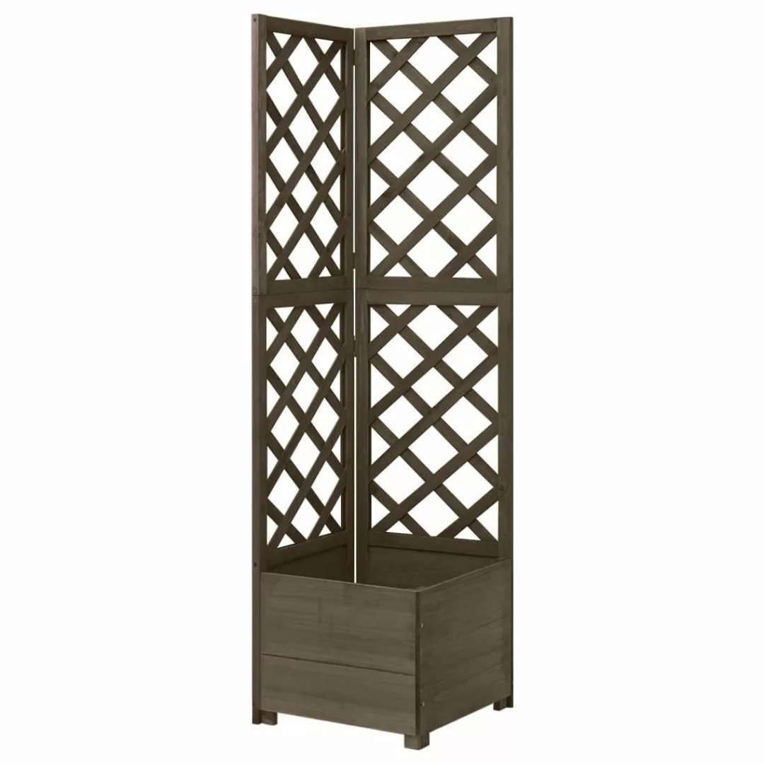 DOTMALL Spalier Eck-Spalier mit Pflanzkasten 40x40x150cm günstig online kaufen
