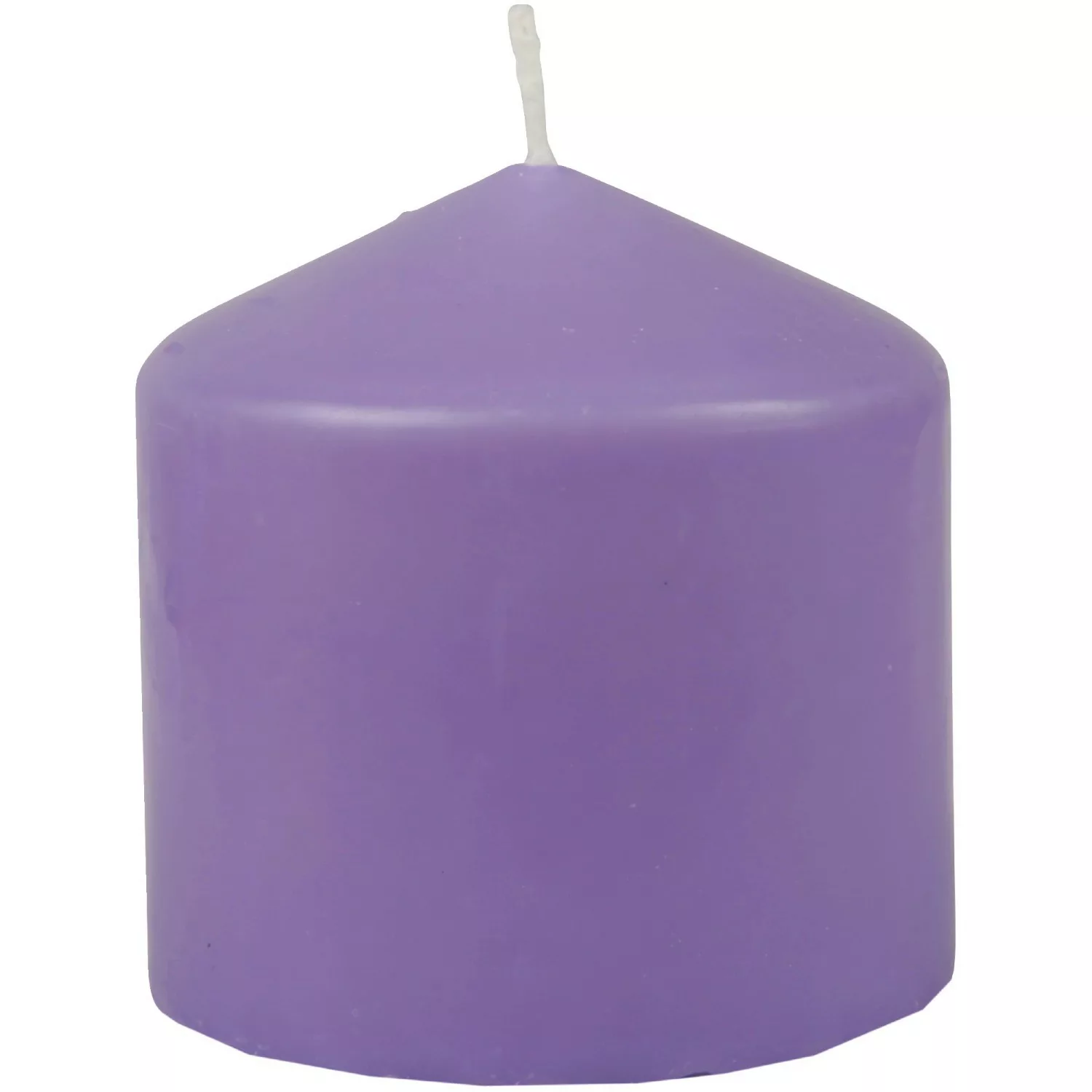 HS Candle Stumpenkerzen Ø8cm Lila Violett günstig online kaufen