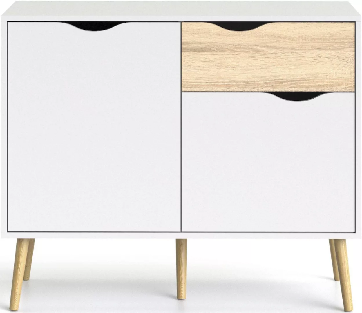 andas Sideboard "Oslo Aufbewahrung, Schubladenschrank, Sideboard,", mit 2 T günstig online kaufen