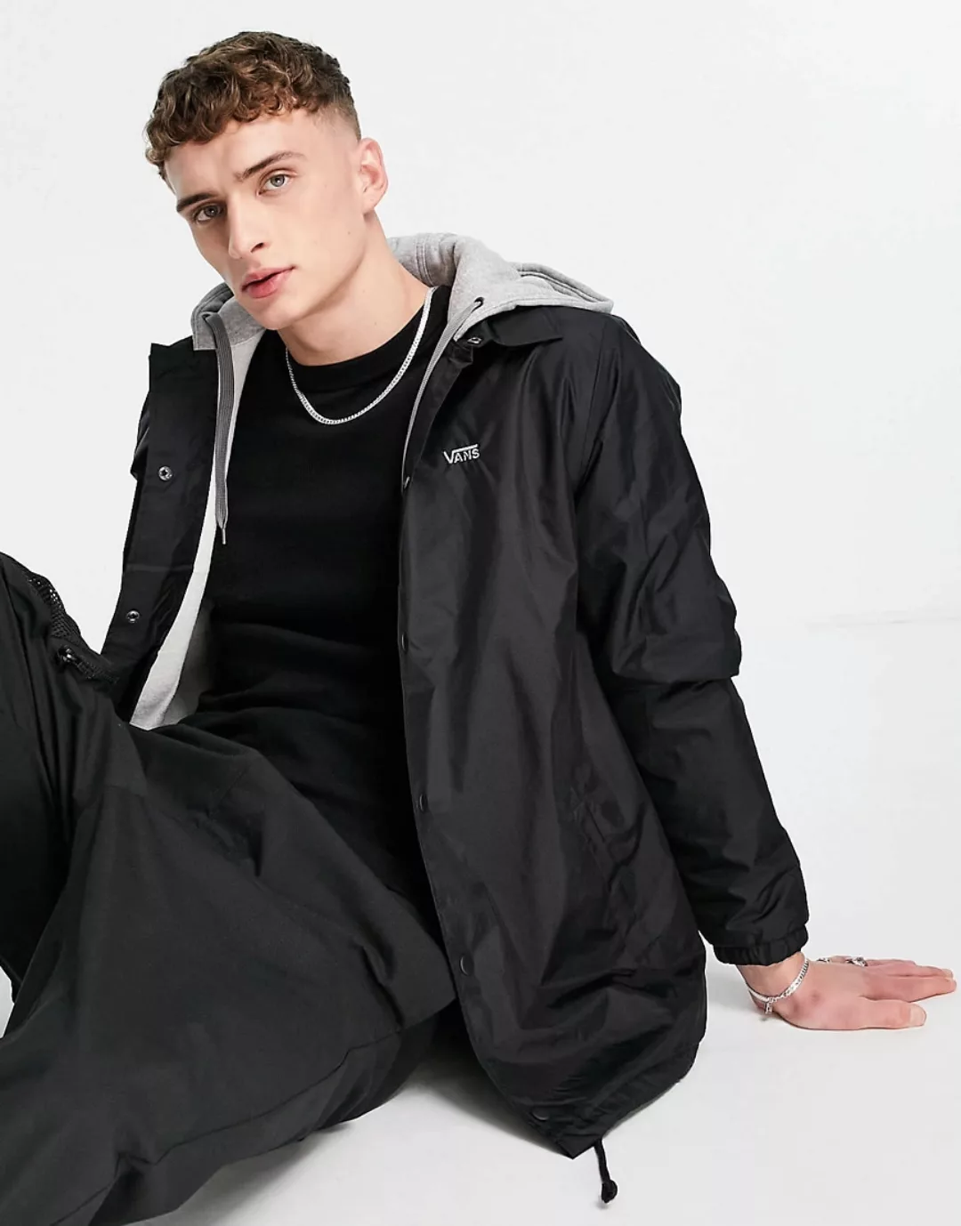 Vans – Riley – Jacket in Schwarz günstig online kaufen