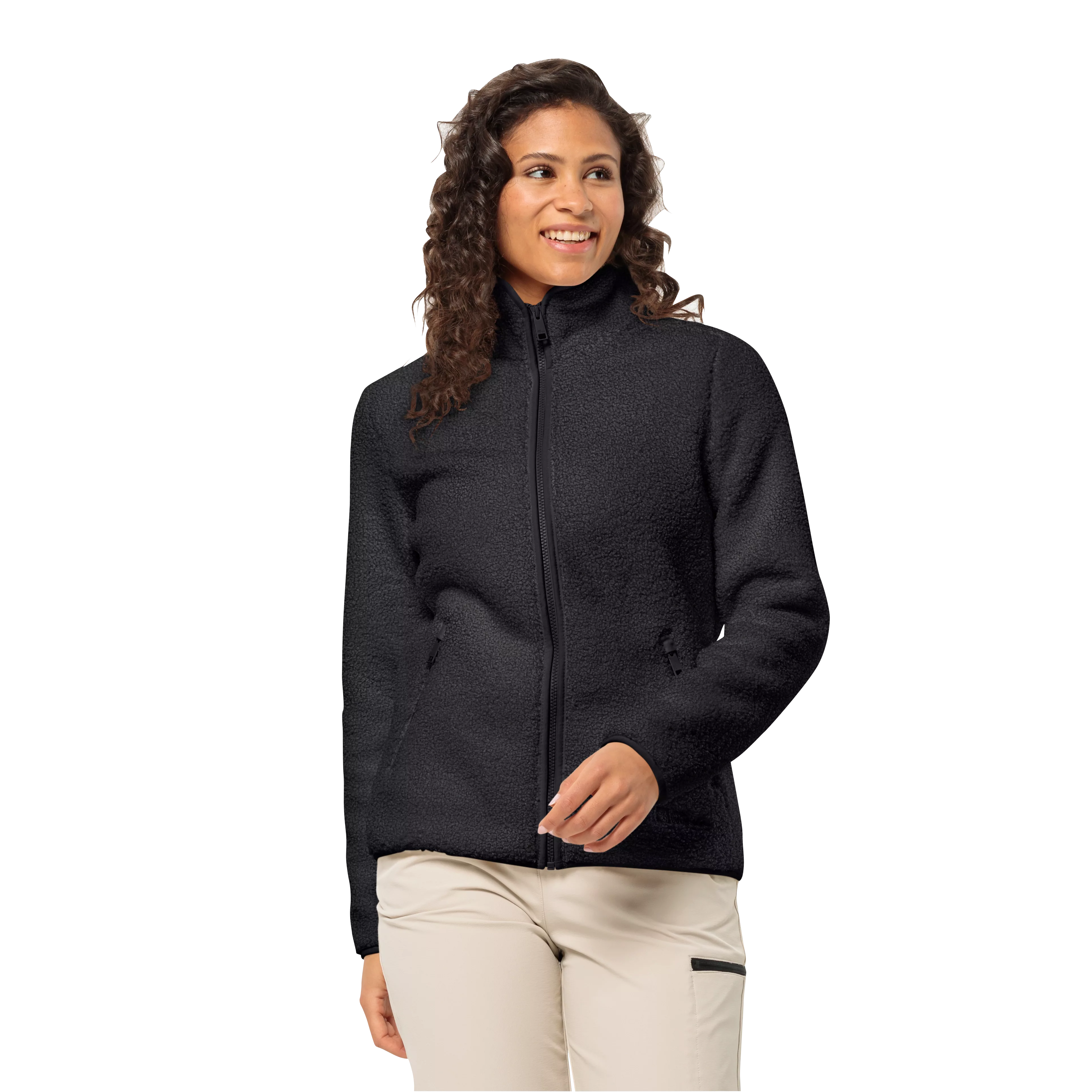 Jack Wolfskin Fleecejacke "HIGH CURL JACKET W", mit Taschen günstig online kaufen