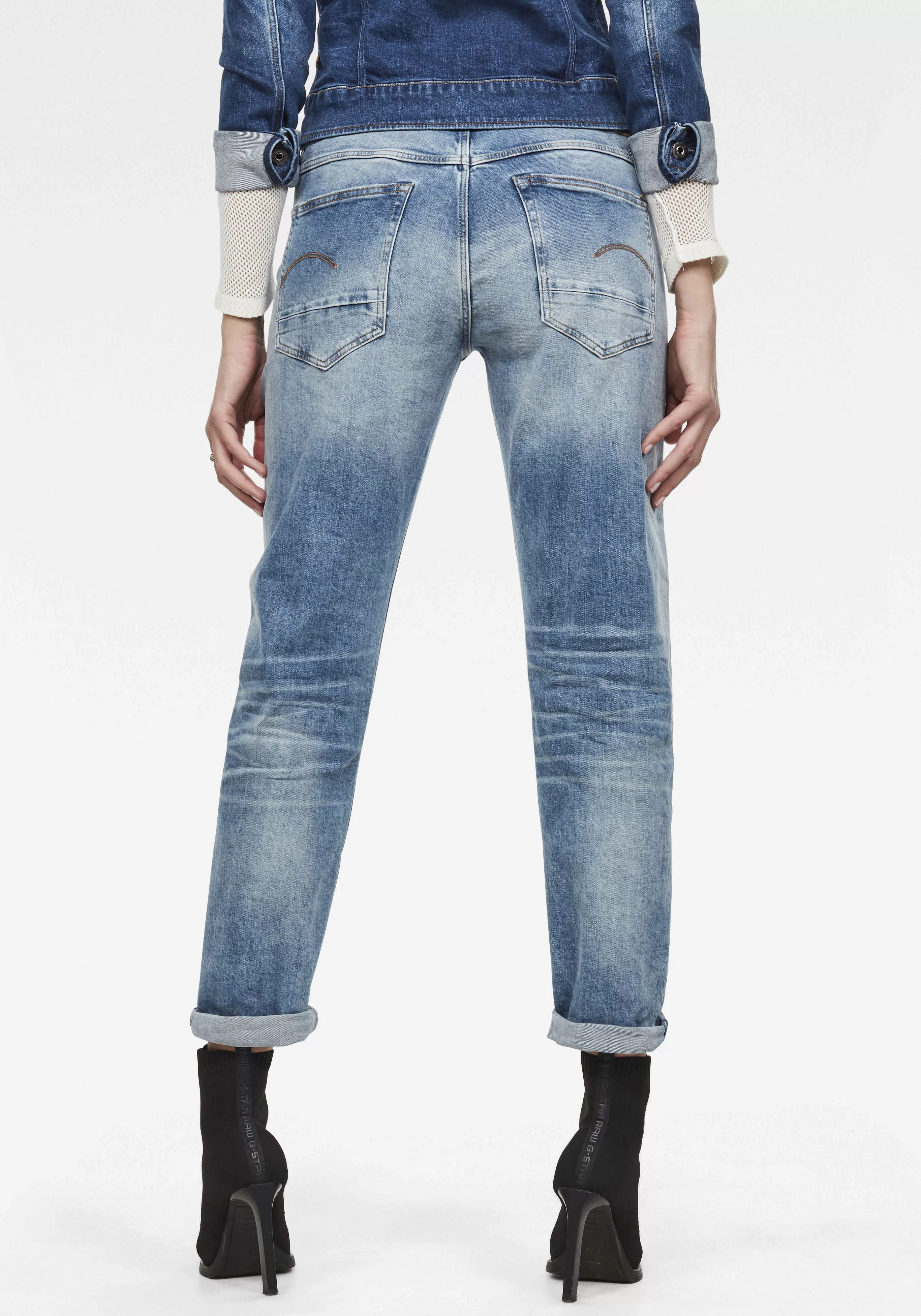 G-STAR Boyfriend-Jeans Kate Boyfriend mit authentischen Used Effekten günstig online kaufen