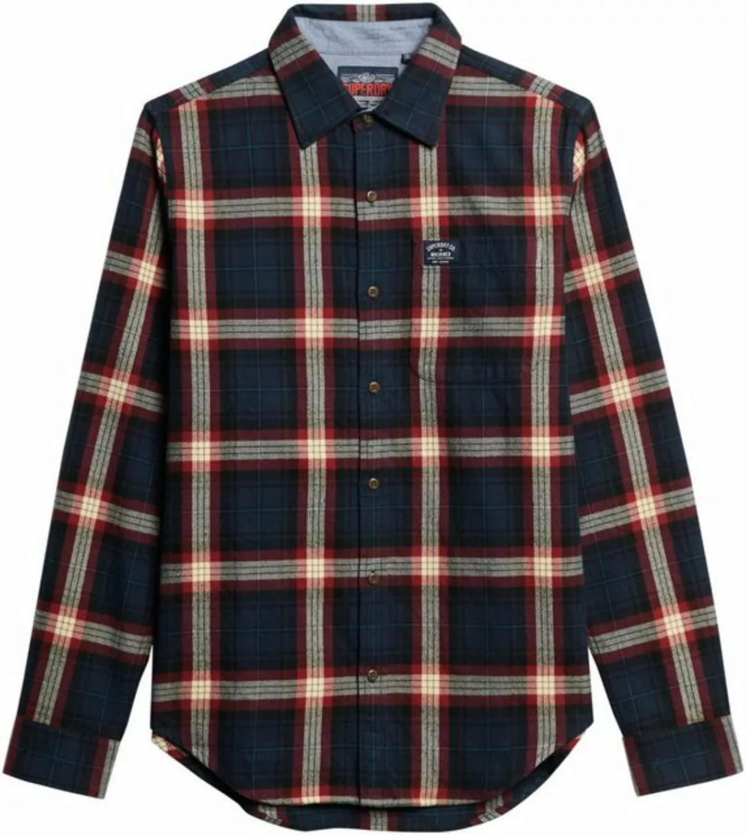 Superdry Langarmhemd Organic Cotton Lumberjack Check Shirt günstig online kaufen