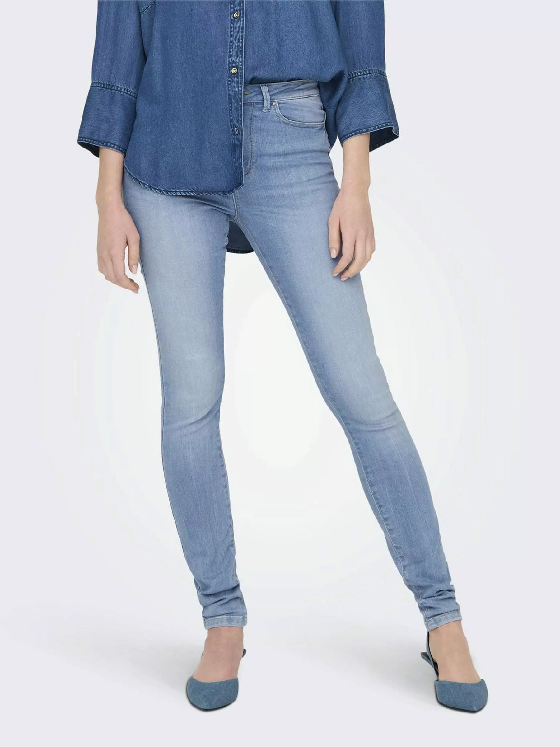 ONLY Skinny-fit-Jeans "ONLFOREVER HIGH HW SK DNM MAT359" günstig online kaufen