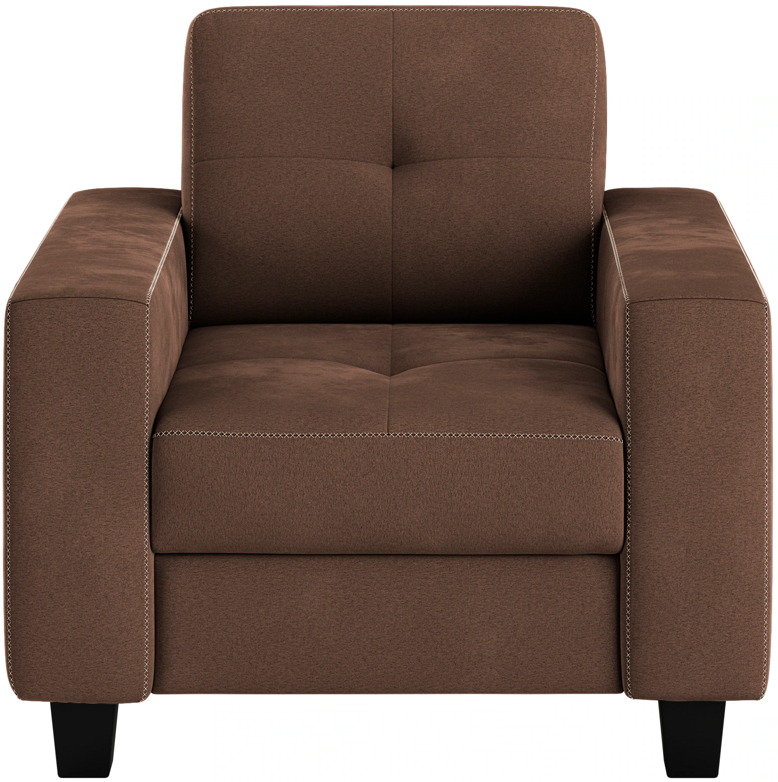 Places of Style Sessel »Varese«, Kreuznaht in beige günstig online kaufen
