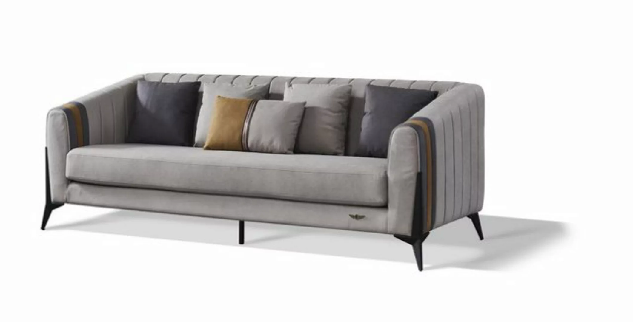 JVmoebel Sofa, Sofagarnitur Wohnlandschaft Sofas Couchen Stoffsofa 3+1 Sitz günstig online kaufen