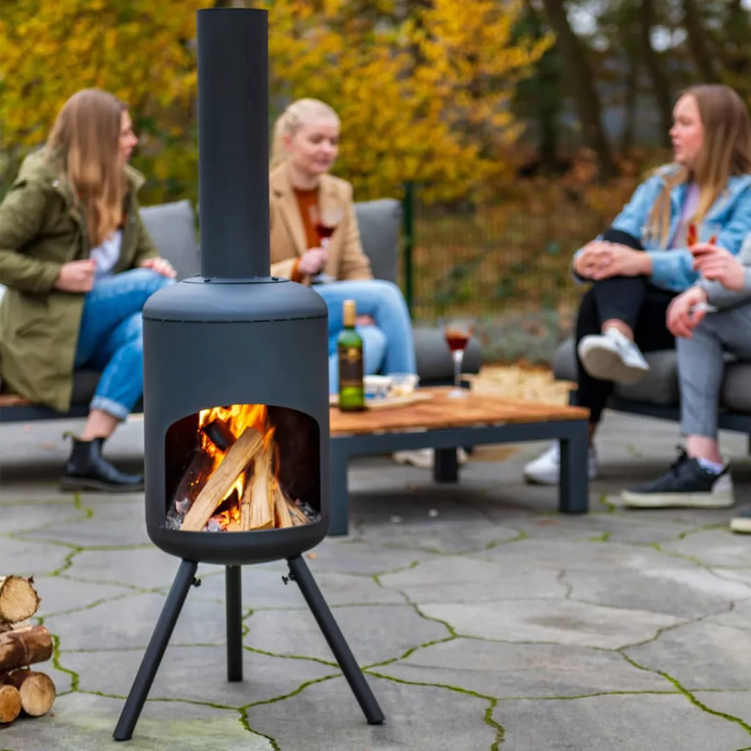 Redfire Gartenkamin Fuego Klein Schwarz günstig online kaufen