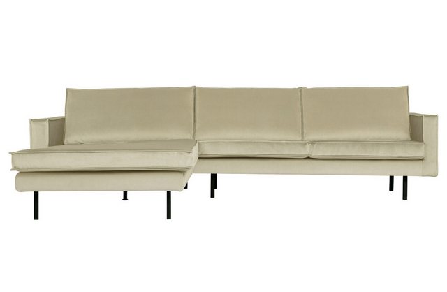 BePureHome Ecksofa Rodeo Chaiselongue Samt günstig online kaufen