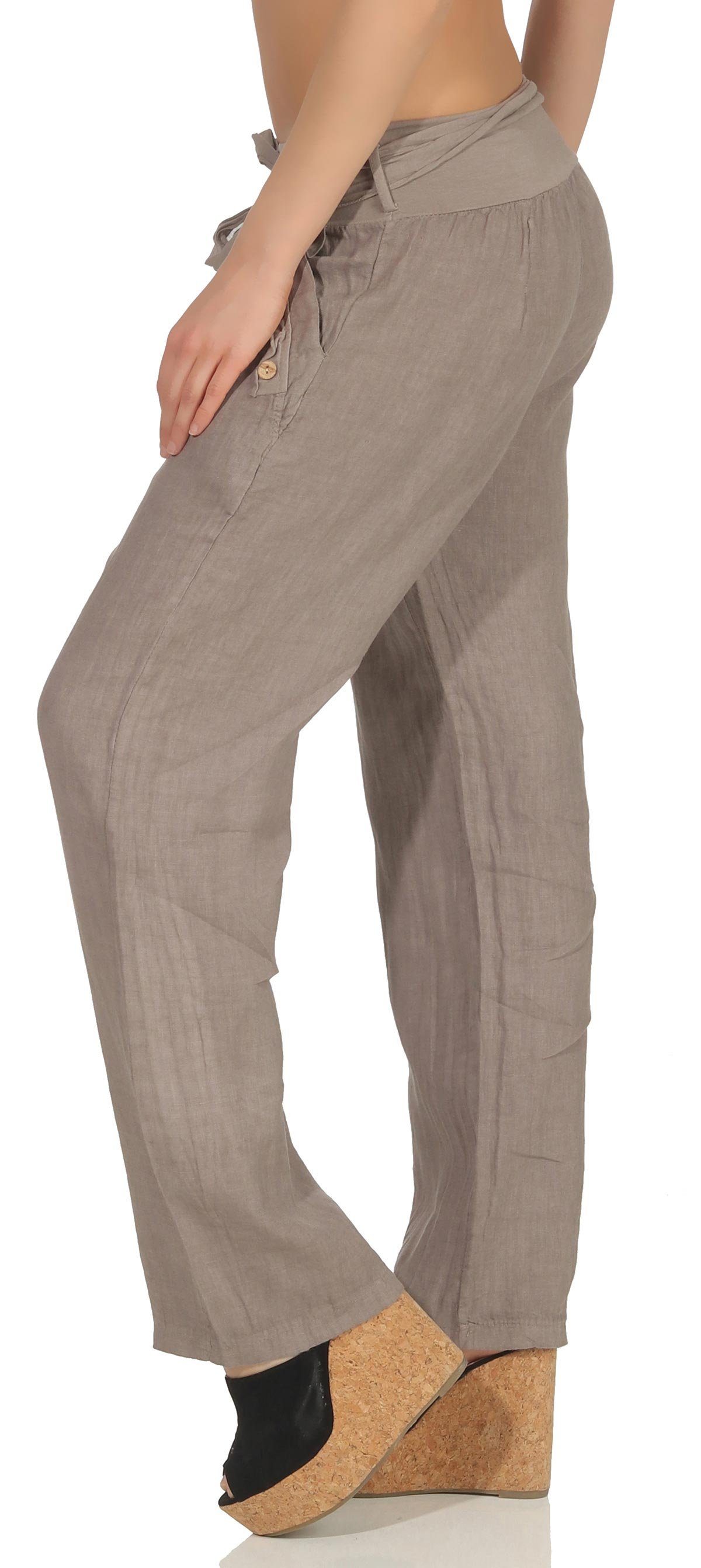 malito more than fashion Leinenhose 8174 günstig online kaufen