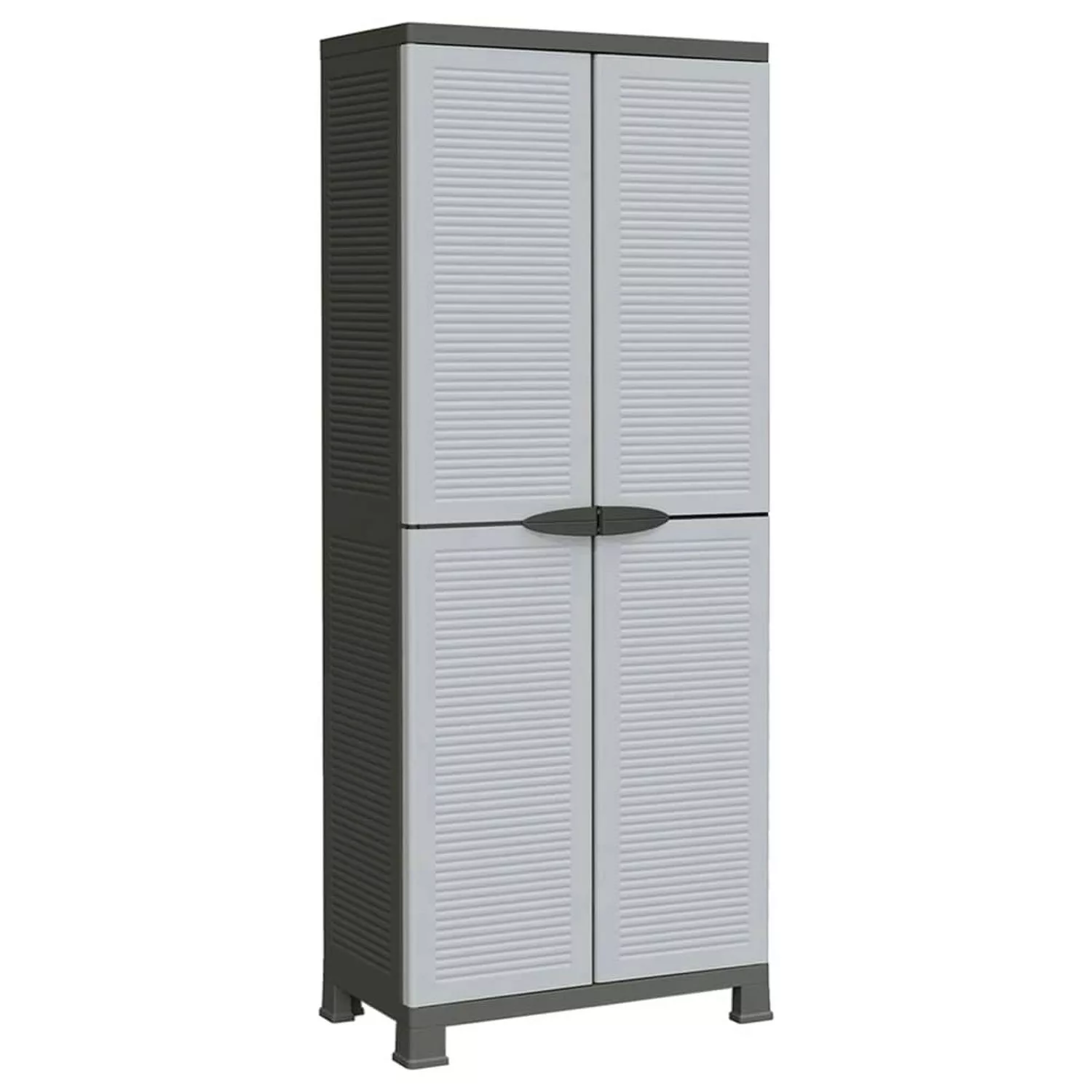 vidaXL Kunststoffschrank 68x39x171,5 cm Modell 3 günstig online kaufen