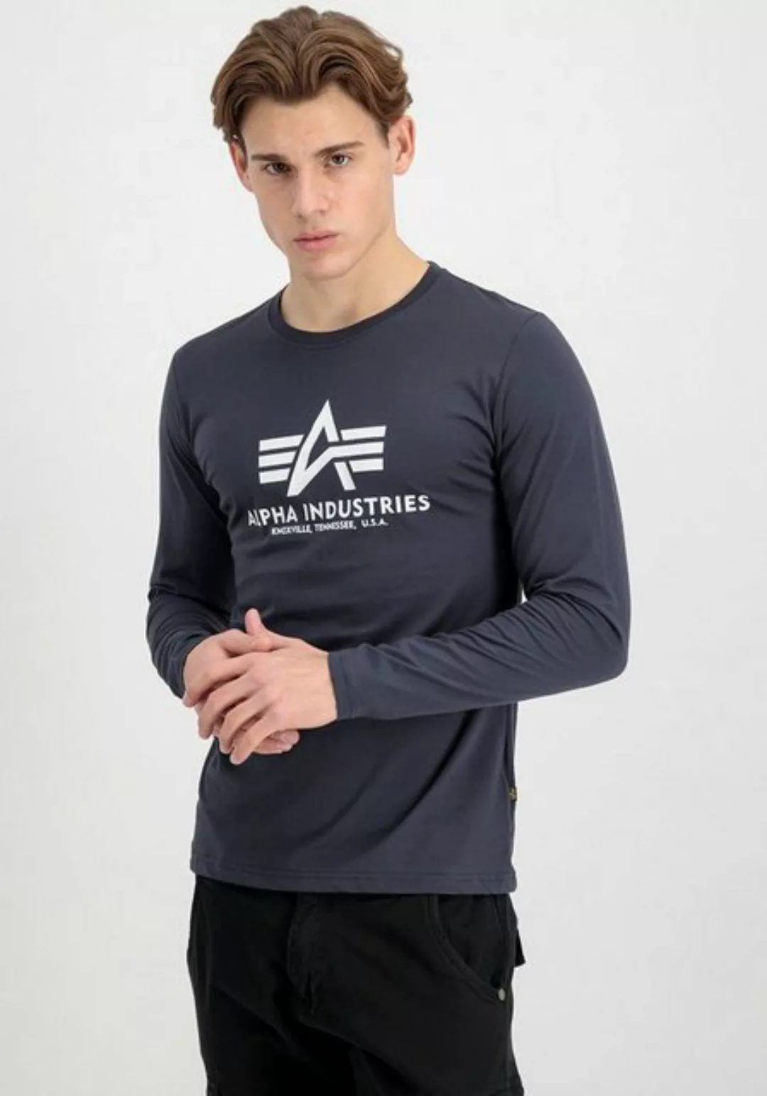 Alpha Industries Langarmshirt "BASIC T - LS" günstig online kaufen