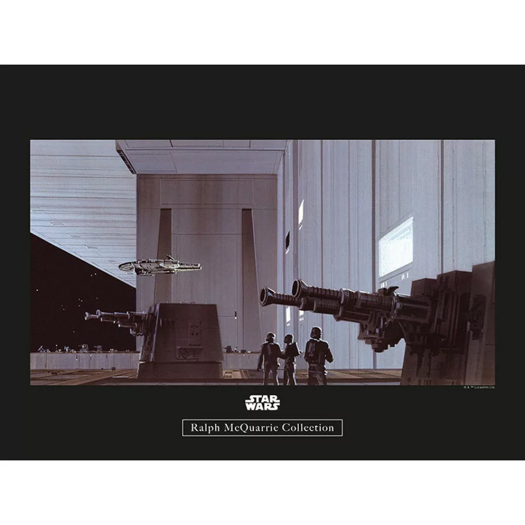 Komar Poster Star Wars Classic RMQ Death Star Ha Star Wars B/L: ca. 40x30 c günstig online kaufen