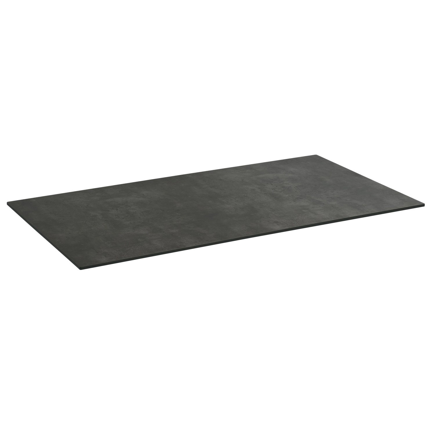 Natur24 Compact Tischplatte 160x90 HPL Beton-Dunkel günstig online kaufen