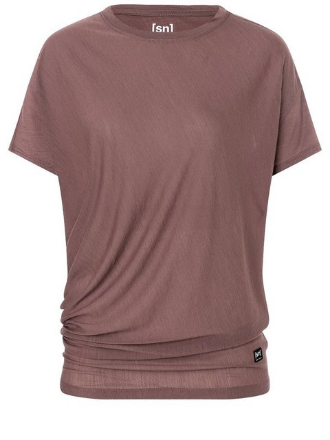 SUPER.NATURAL T-Shirt asymmetrisch geschnittenes W YOGA LOOSE TEE für Damen günstig online kaufen