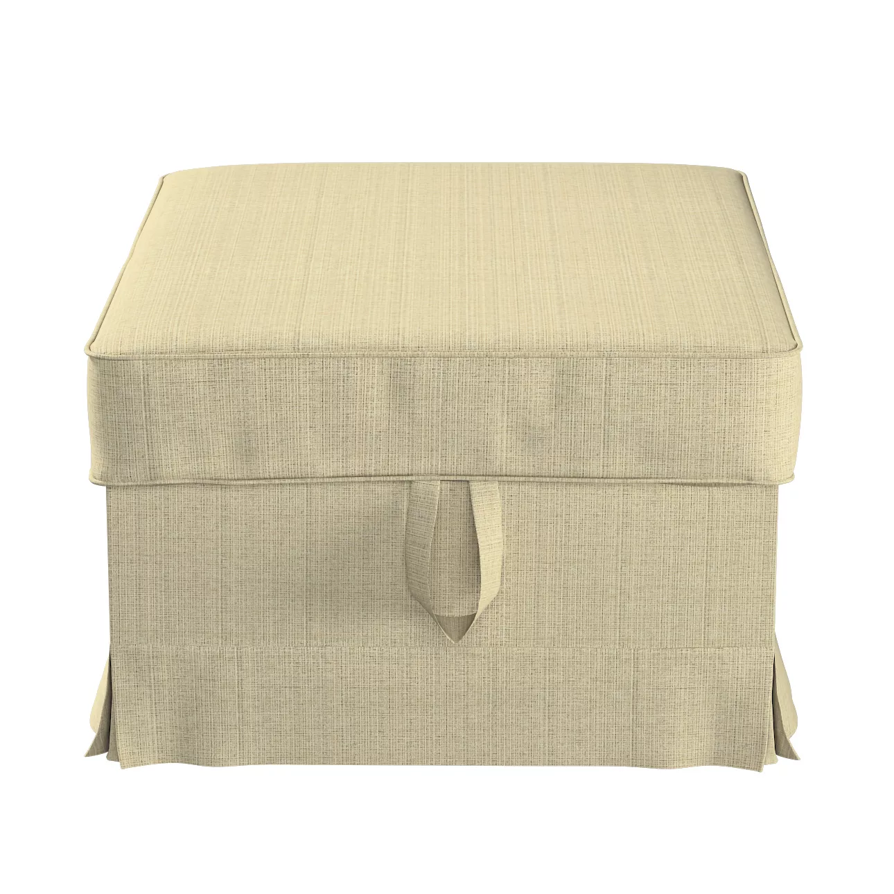 Bezug für Ektorp Bromma Hocker, beige-creme, Husse, Ektorp Bromma, Living ( günstig online kaufen