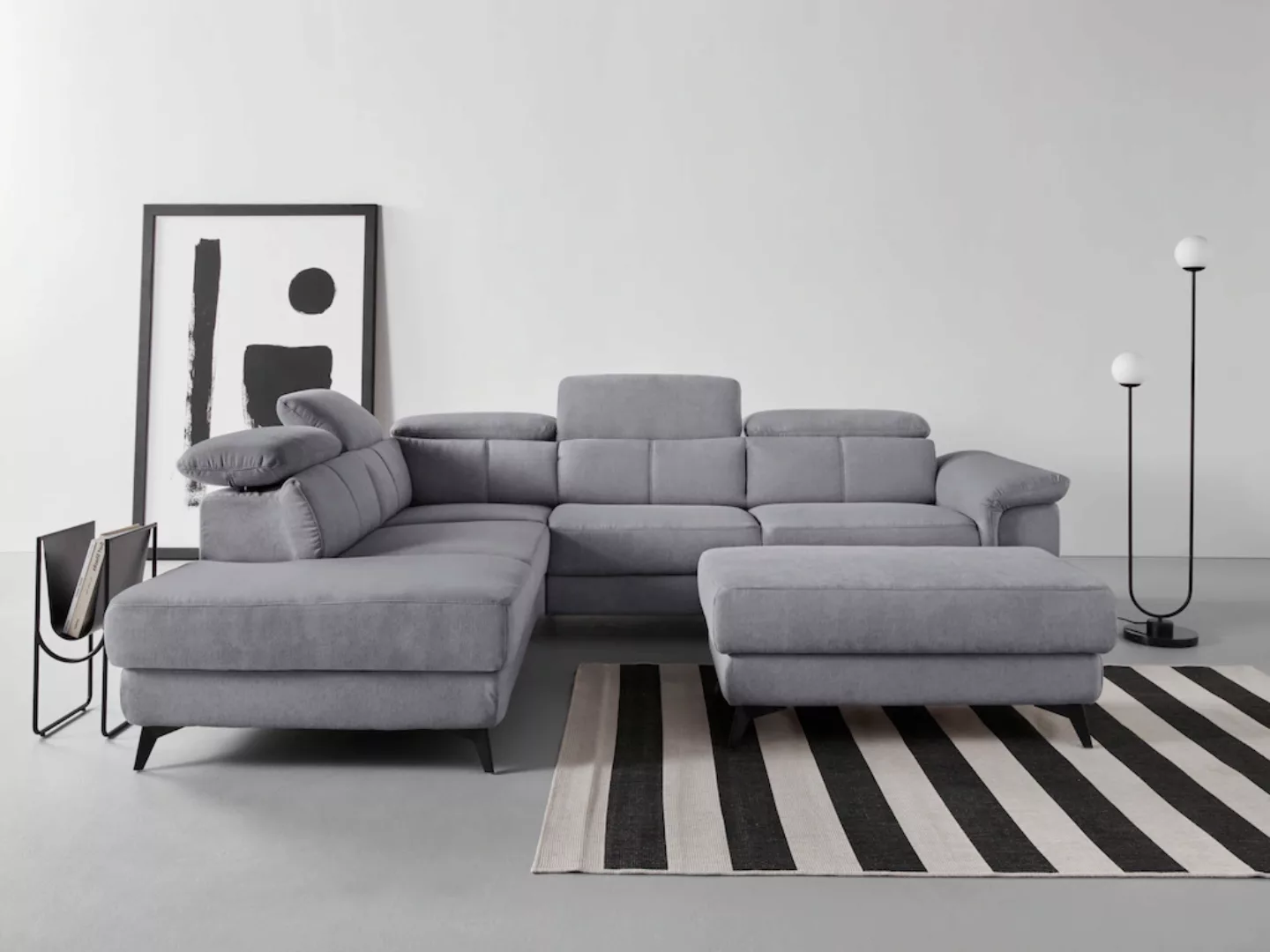 COTTA Ecksofa "Springs L-Form" günstig online kaufen