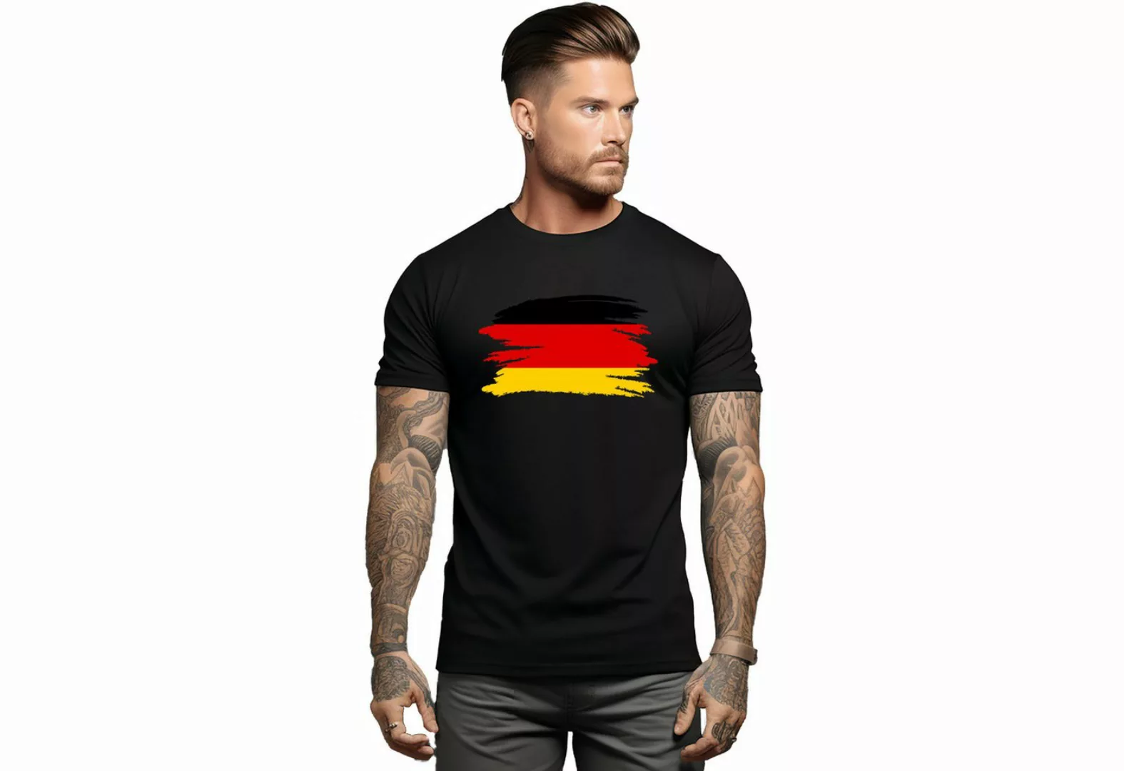 Banco T-Shirt Herren Fußball EM Deutschland Sport Trikot verschieden Fußbal günstig online kaufen