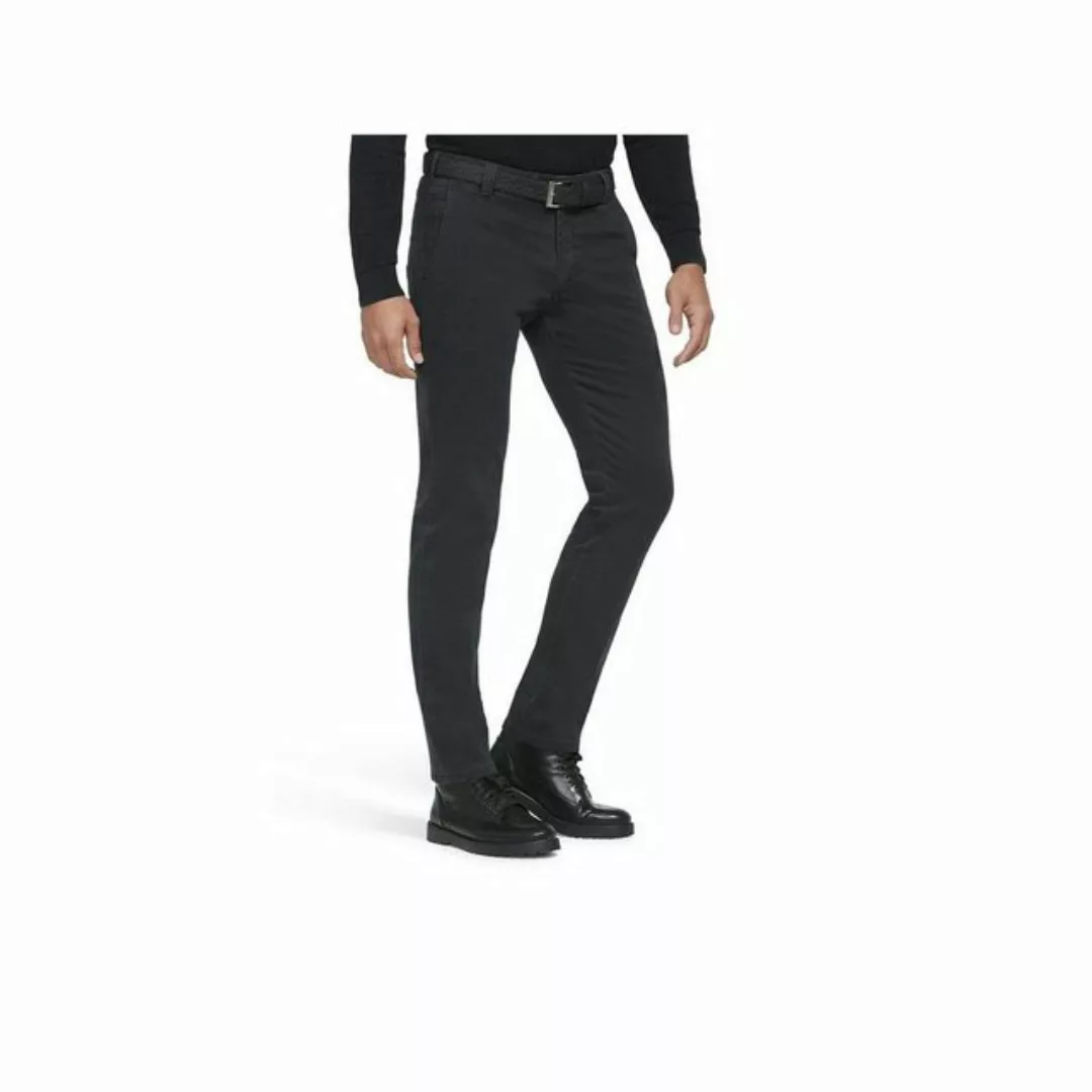 MEYER Stoffhose dunkel-blau regular (1-tlg) günstig online kaufen