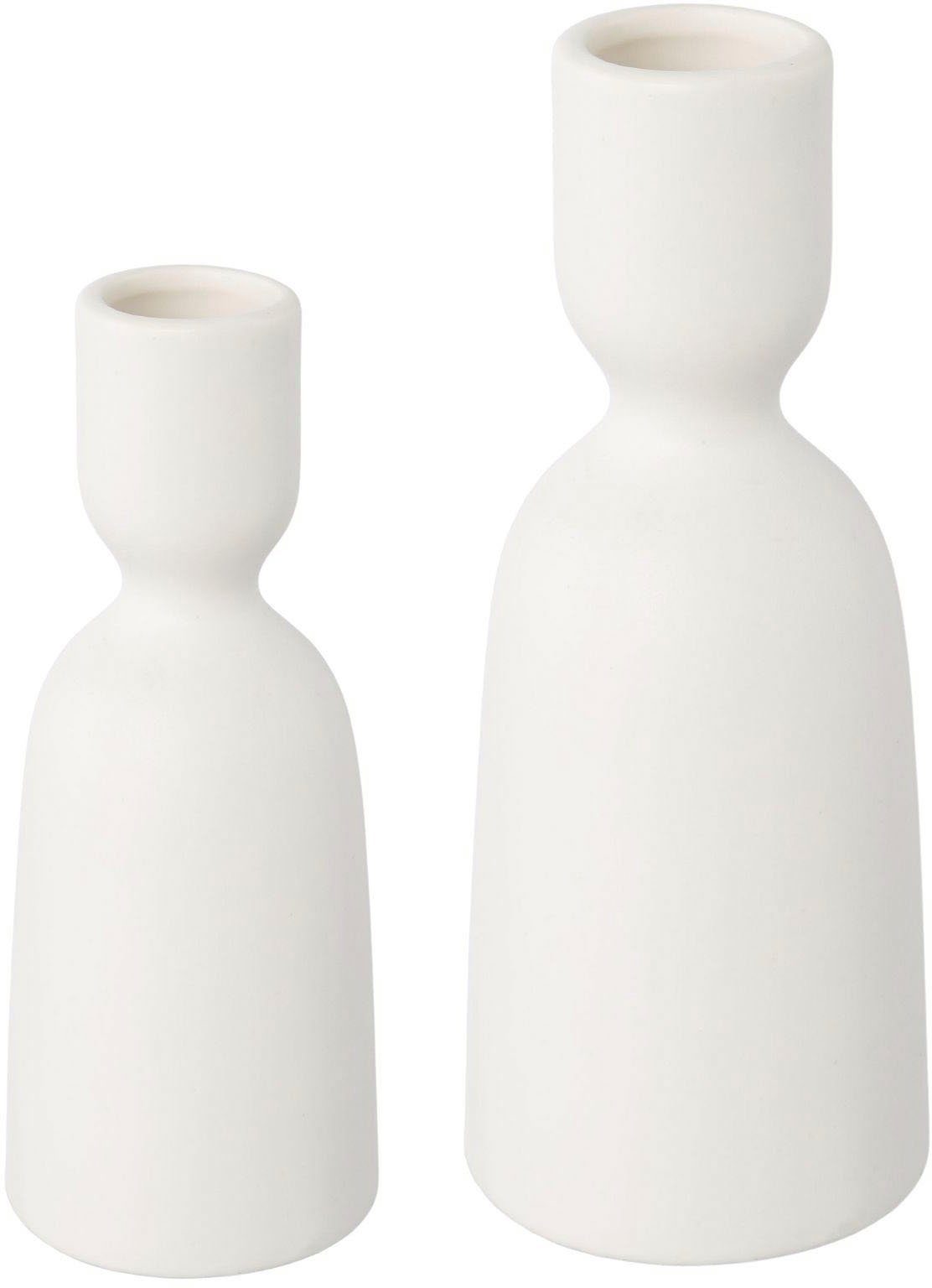 andas Kerzenhalter "Stabkerzenhalter Adalena", (Set, 2 St.), aus Porzellan, günstig online kaufen