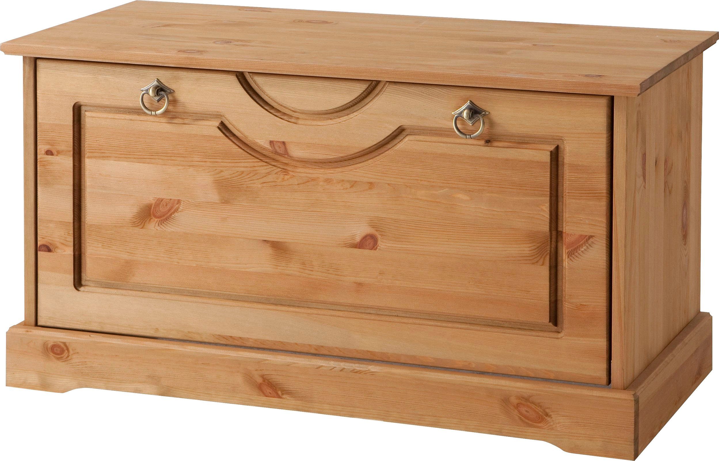 Home affaire Schuhtruhe "Klera", Breite 81 cm, aus massiver Kiefer, FSC-zer günstig online kaufen