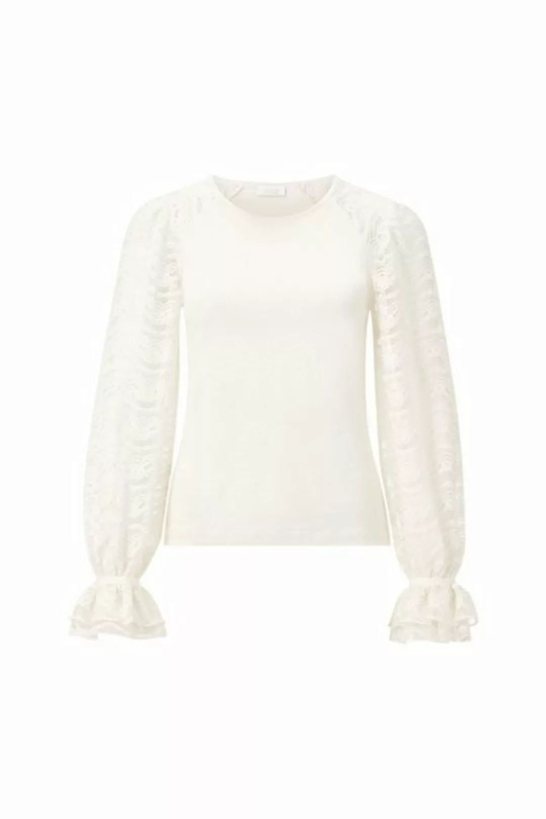 Rich & Royal T-Shirt Lace mat mix layerin günstig online kaufen