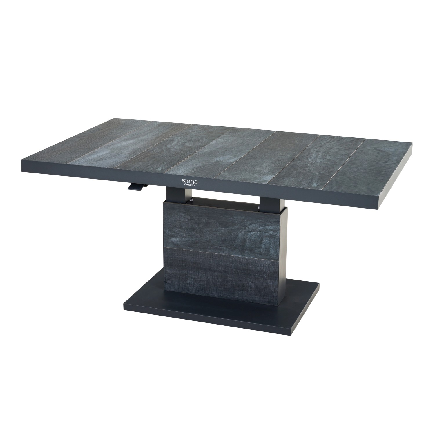 Siena Garden Gartentisch Talina Rechteckig Wood Grey 85 cm x 140 cm günstig online kaufen