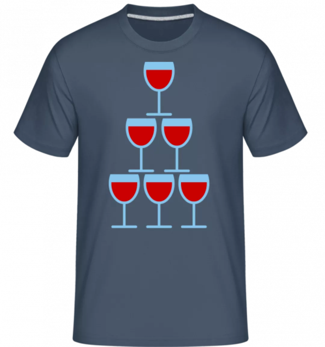 Wine Glasses Icon · Shirtinator Männer T-Shirt günstig online kaufen
