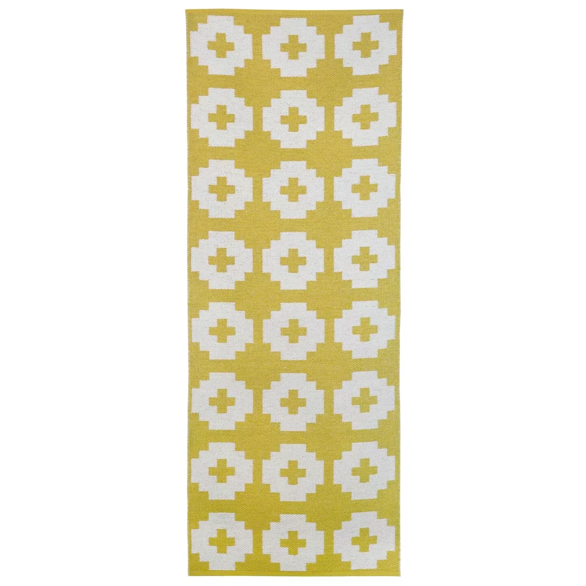 Flower Teppich sun (gelb) 70x150 cm günstig online kaufen
