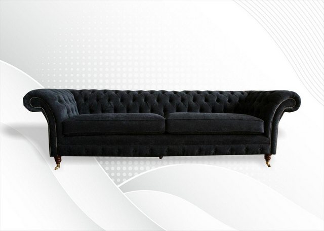 Xlmoebel Sofa Großes Sofa für vier Personen Chesterfield Polstermöbel Set a günstig online kaufen