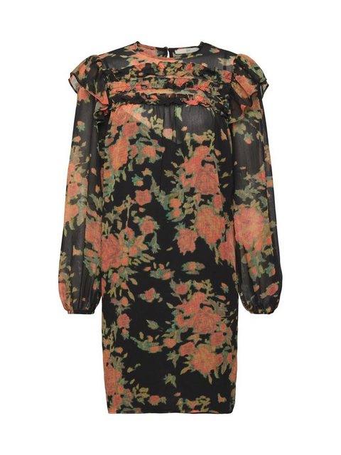 edc by Esprit Midikleid Chiffon-Kleid mit Muster günstig online kaufen