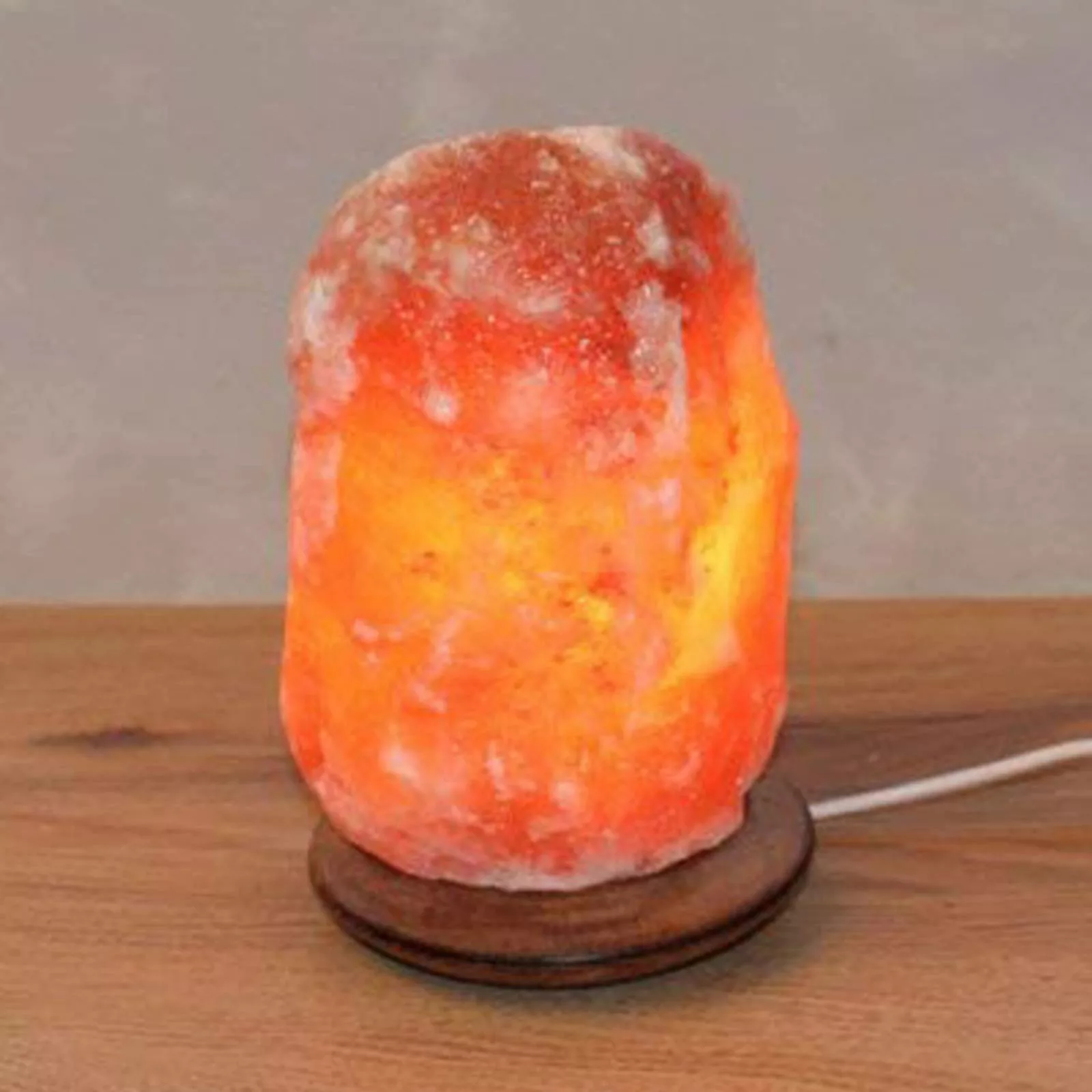 HIMALAYA SALT DREAMS Salzkristall-Tischlampe »Rock«, Leuchtmittel E14   Leu günstig online kaufen