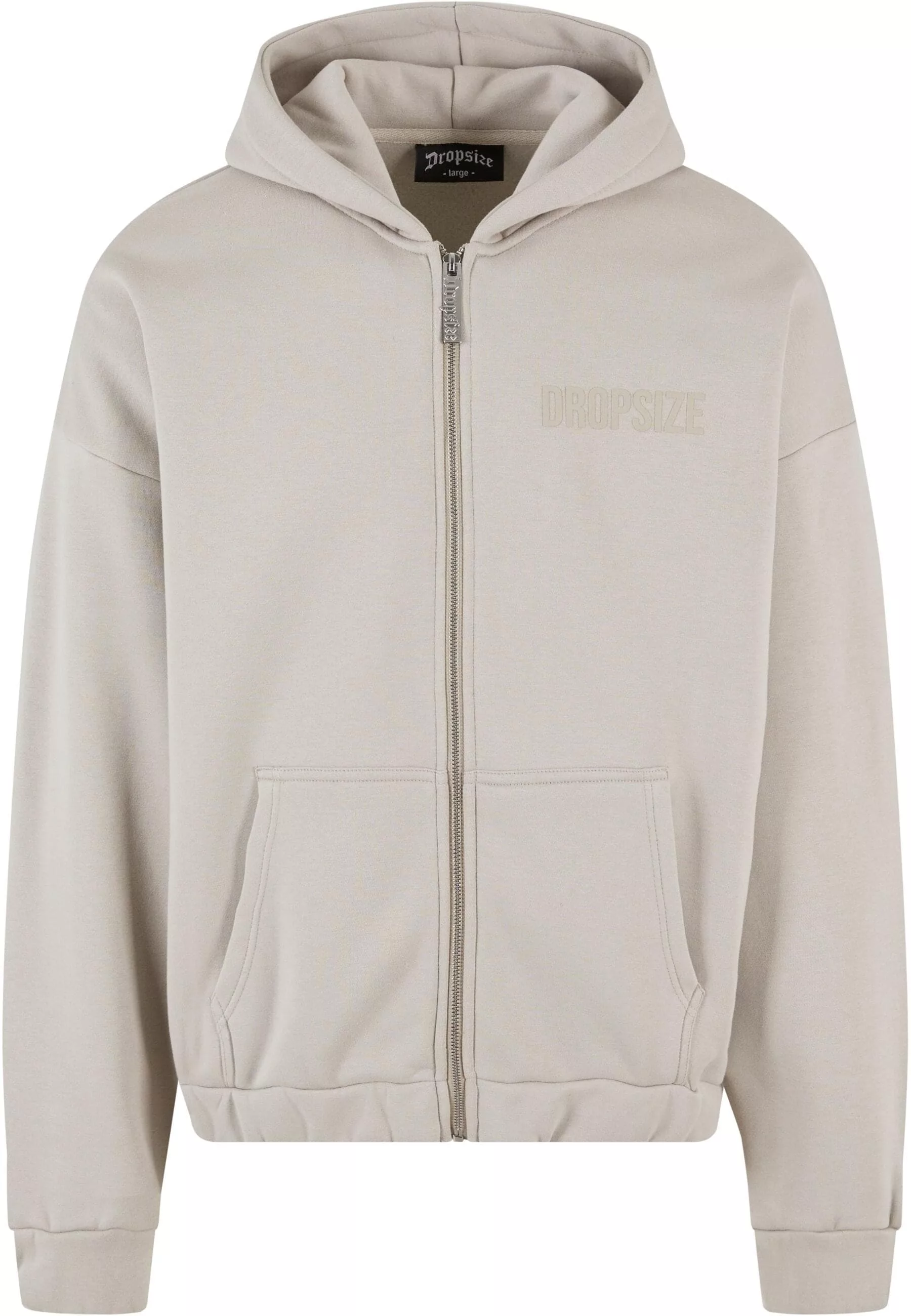 Dropsize Sweatjacke "Dropsize Herren Heavy Oversize HD Print Zip Hoodie" günstig online kaufen