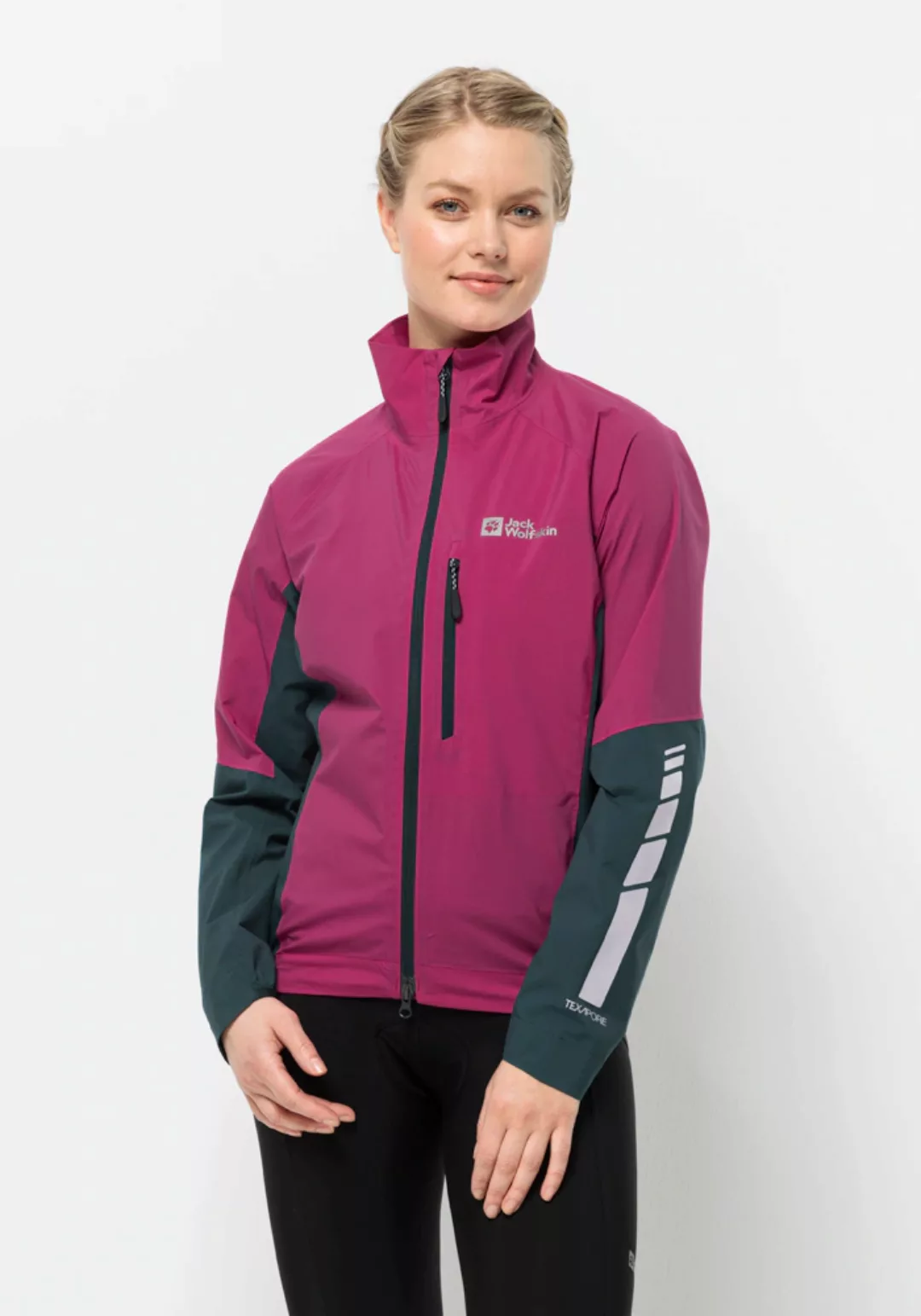 Jack Wolfskin Fahrradjacke "MOROBBIA 2.5L JKT W", mit Kapuze günstig online kaufen