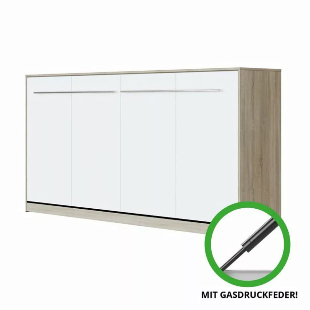 SMARTBett Schrankbett SMARTBett Standard 90x200 Komfort Lattenrost horizont günstig online kaufen