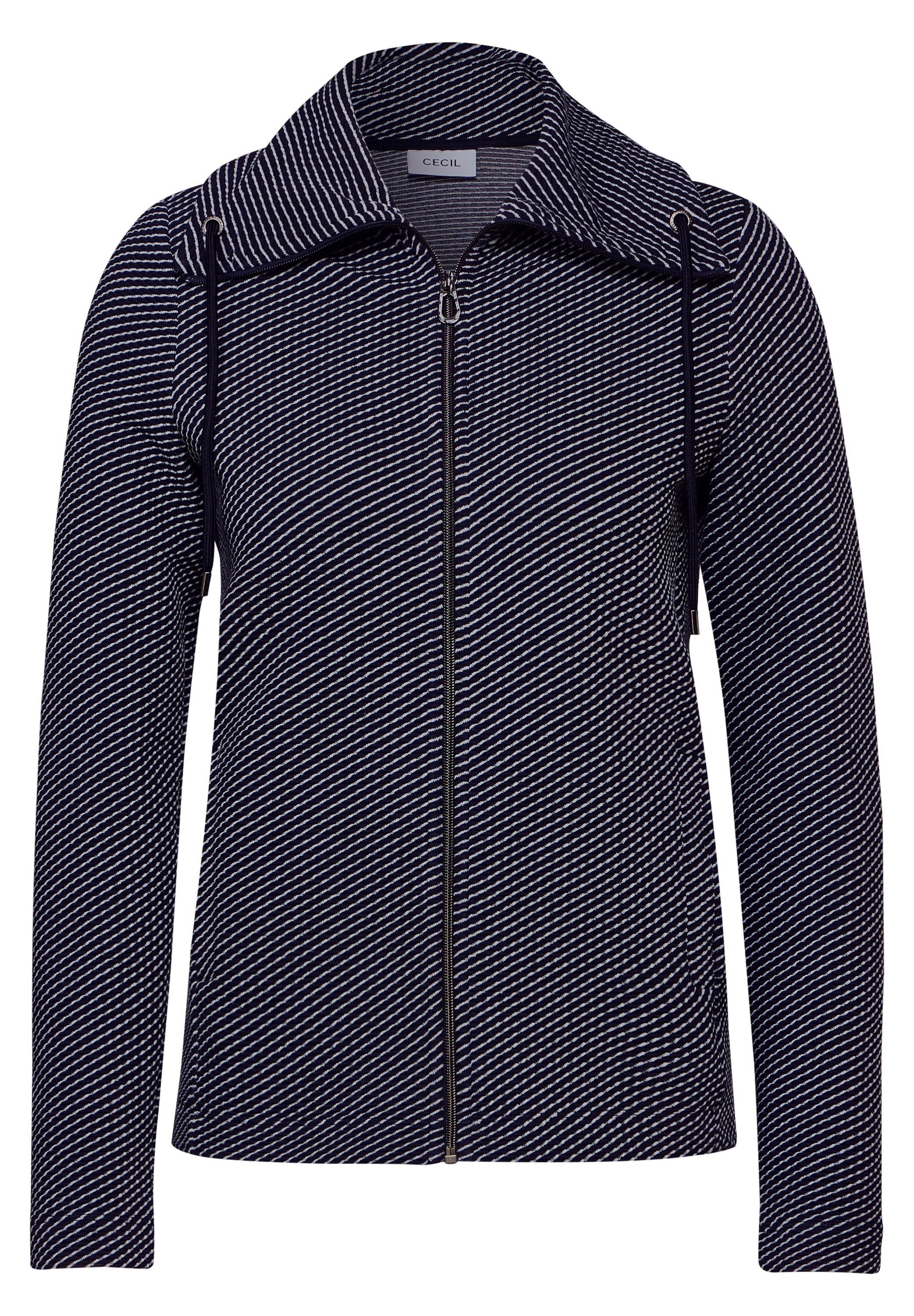 Cecil Sweatjacke, mit Stehkragen günstig online kaufen