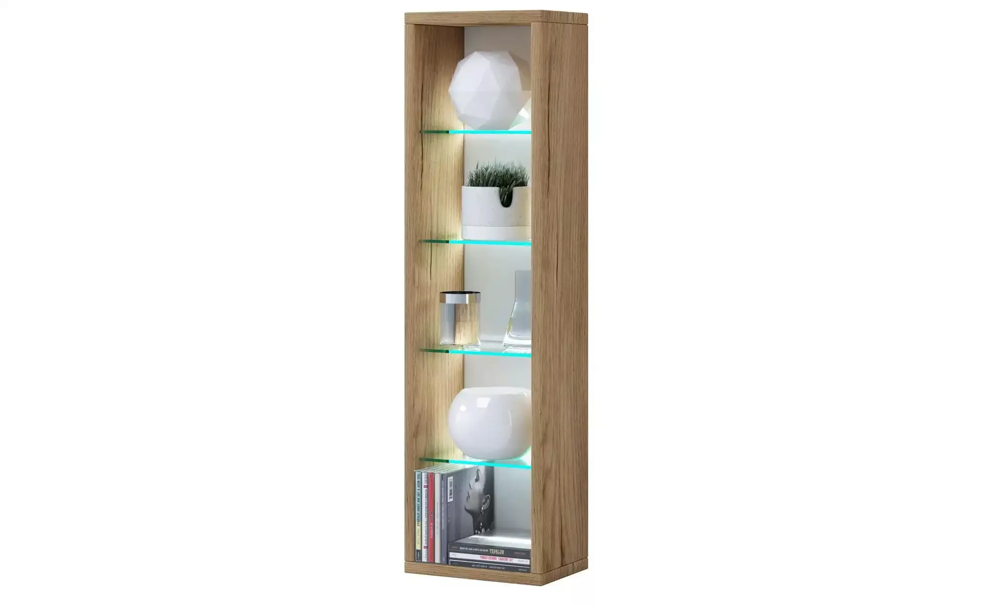 VCM Holz Wandregal Hängeregal Regal Bücherregal Wandboard Deko Glas Rasato günstig online kaufen