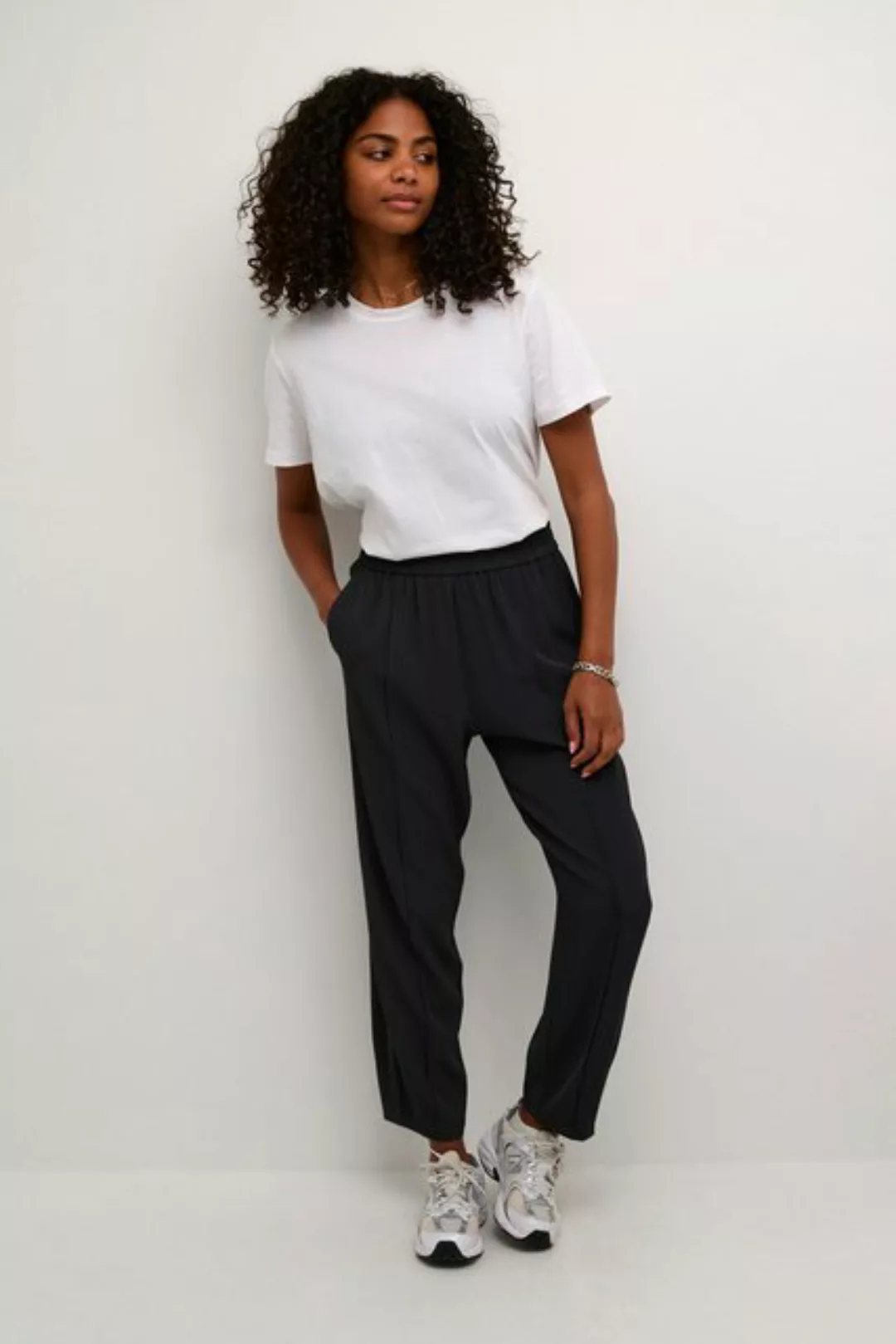 KAFFE Stoffhose KAsigna Cropped Pants günstig online kaufen