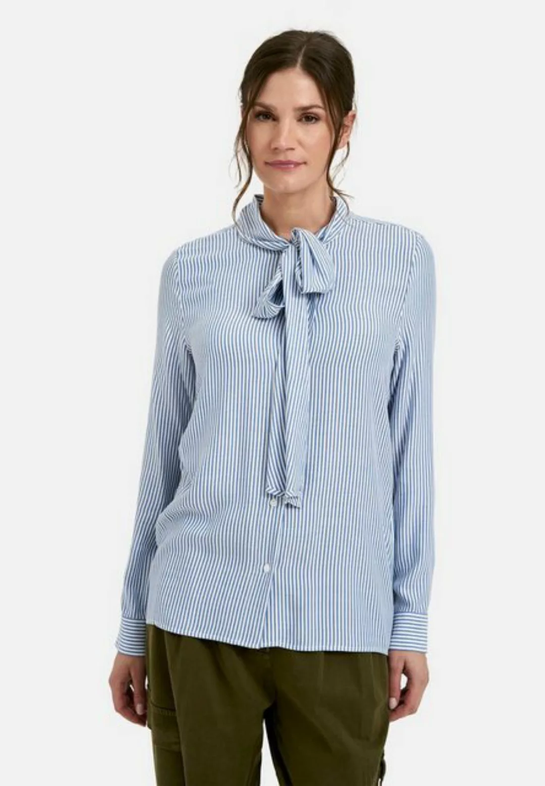 Milano Italy Blusentop BLOUSE W BOW TIE SCAF AE PLACKET AN günstig online kaufen