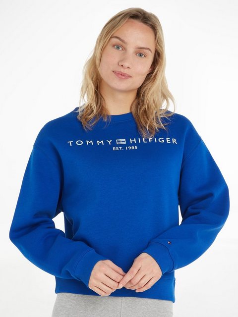 Tommy Hilfiger Sweatshirt MDRN REG CORP LOGO C-NK SWTSHRT mit Logoschriftzu günstig online kaufen