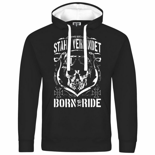 deinshirt Kapuzenpullover Herren Kapuzenpullover Stahl verbindet Mit Print günstig online kaufen