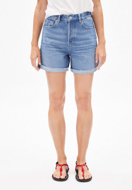 Armedangels Shorts SHEAARI Damen Jeans Shorts aus Hanf-Mix (Regular Fit) günstig online kaufen