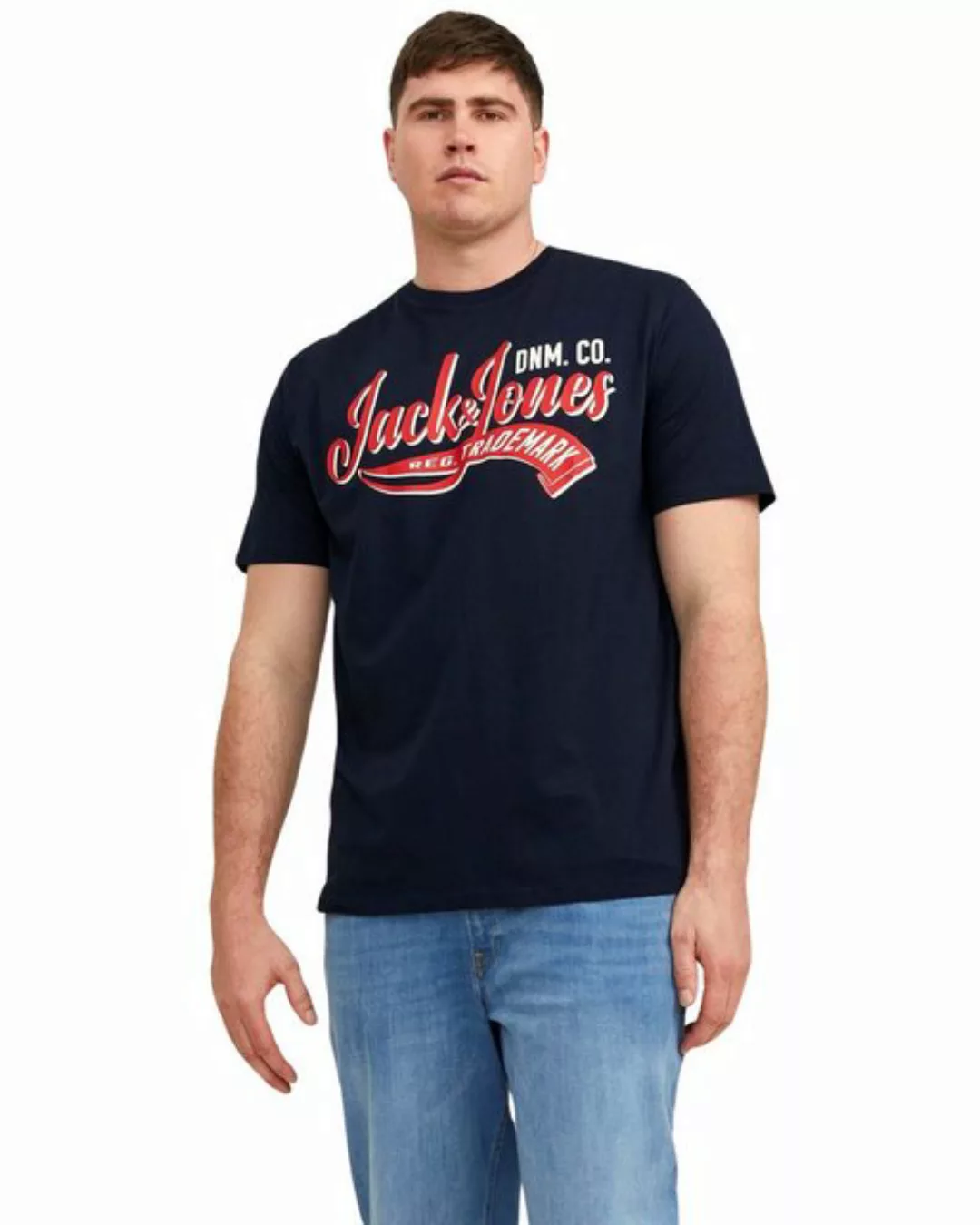 Jack & Jones Print-Shirt Übergrößen, Big Size, aus Baumwolle günstig online kaufen