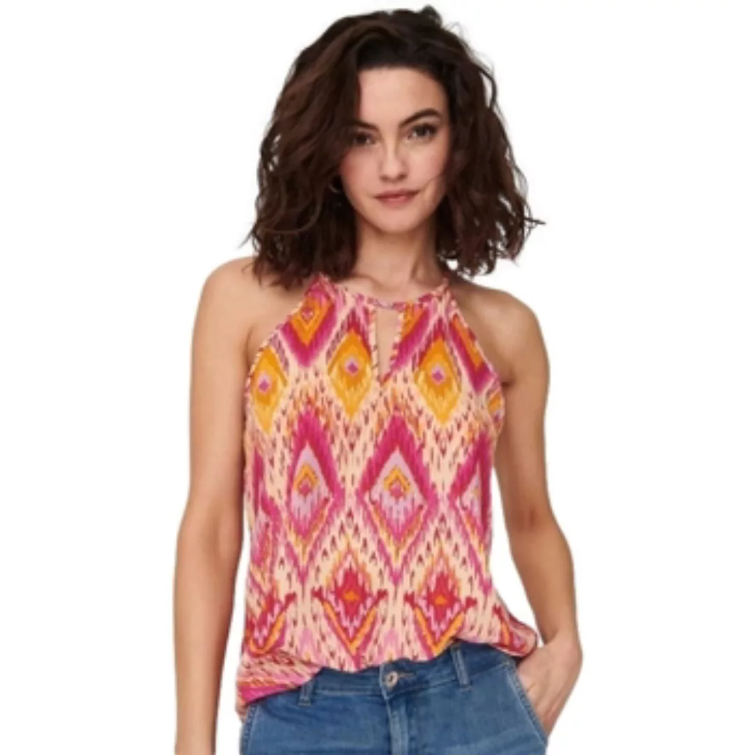 Only  Blusen Top Alma Life Poly - Raspberry Rose günstig online kaufen